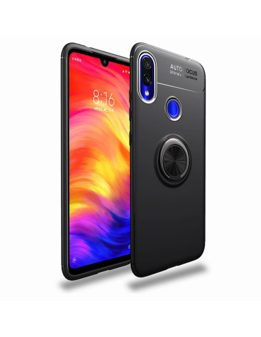 Redmi Note 7 Praktisk Stöttåligt Skal med Ringhållare V3