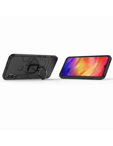 Xiaomi Redmi Note 7 Stöttåligt Skal med Ringhållare ThinArmor