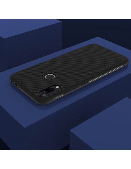 Xiaomi Redmi Note 7 Stöttåligt Skal FullCarbon V3