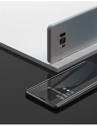 Samsung S8 Smart Flipfodral Clear View Standing V3 Rocket®