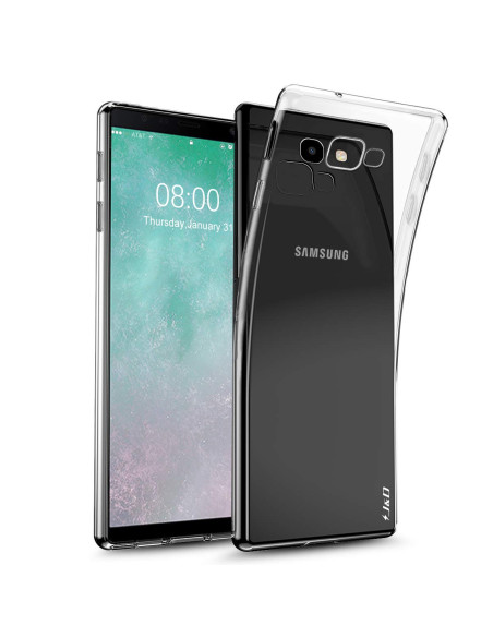 Transparent skal för Samsung xCover 4/4S, sett från sidan med telefonen inuti