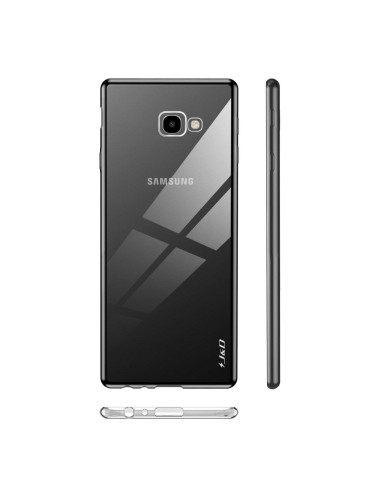 Transparent skal för Samsung xCover 4/4S, sett bakifrån med telefonen inuti