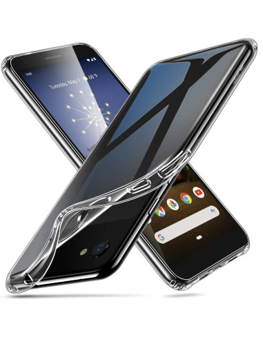 Google Pixel 3a Stöttåligt Genomskinligt Skal Simple