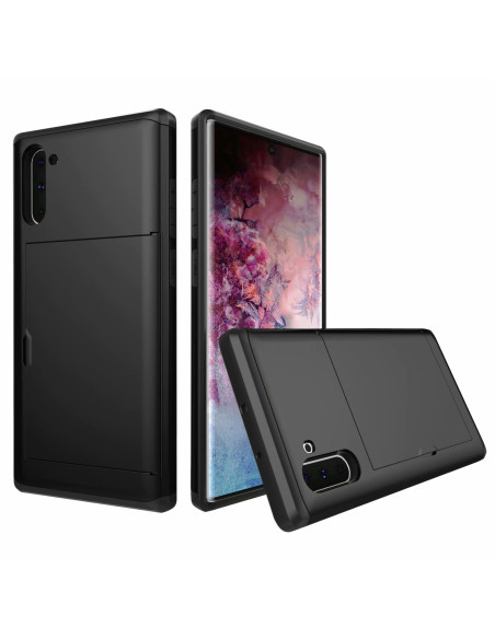 Samsung Note 10 Stöttåligt Skal Kortfack StreetWise