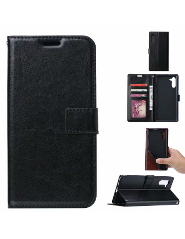 Samsung Note 10 Plånboksfodral PU-Läder 4-FACK