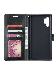 Samsung Note 10 Plus Plånboksfodral PU-Läder 4-FACK