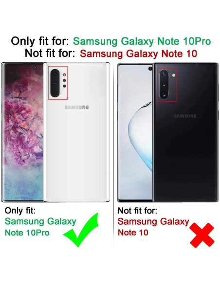 Samsung Note 10 Stöttåligt Skal med Ringhållare Fresh
