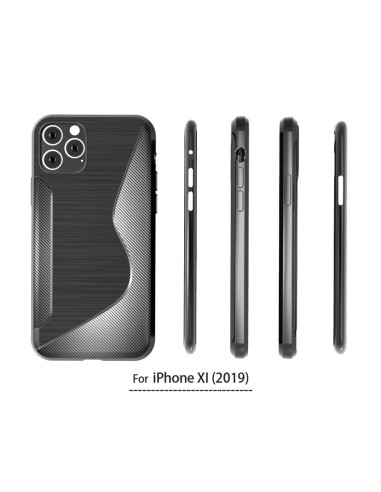iPhone 11 Pro Ultratunn Stötdämpande Skal S-Line