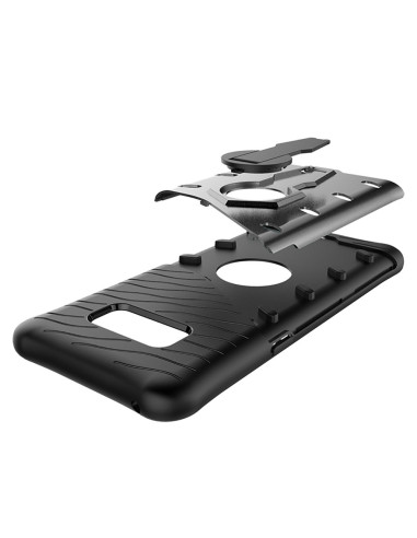 Samsung S8 stöttåligt skal med 360° kickstand, detalj av skalets insida och stöd