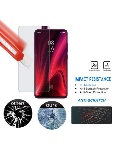 Xiaomi Mi 9T Pro Härdat glas 0.26mm 2.5D 9H