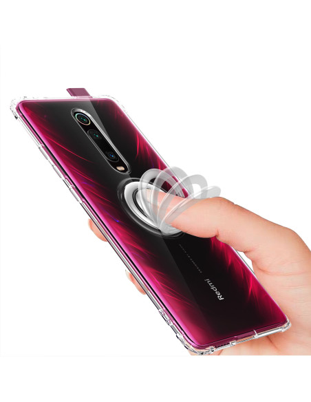 Xiaomi Mi 9T Pro Stöttåligt Skal med Ringhållare Fresh®