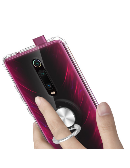 Xiaomi Mi 9T Pro Stöttåligt Skal med Ringhållare Fresh®