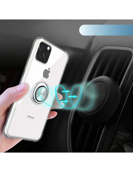 iPhone 11 Pro Max Stöttåligt Skal med Ringhållare Fresh