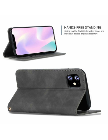 iPhone 11 Pro Max Flipfodral Kortfack Mocka