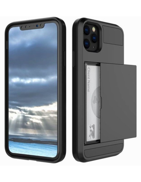 iPhone 11 Pro Stöttåligt Skal med Kortfack