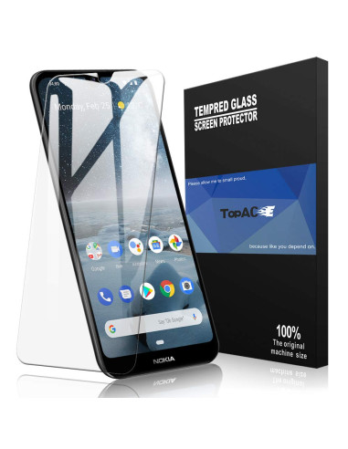 Nokia 4.2 skärmskydd i härdat glas med tydlig visning och 2.5D design