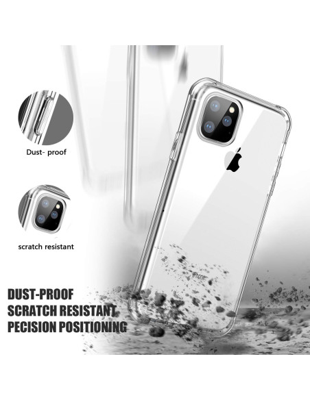 Silikonfodral för iPhone 11 Pro Max, med fokus på skydd mot damm och repor