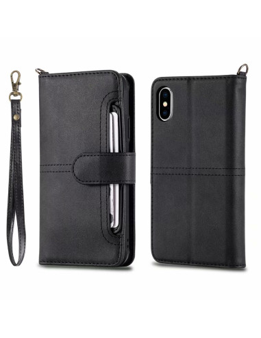 iPhone XS / X Praktiskt Fodral med Magnetskal 6-Fack Winston® V2