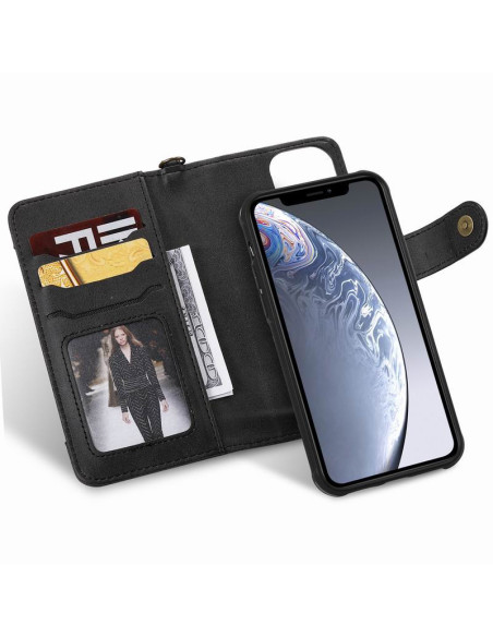 iPhone 11 Pro Max Praktiskt Fodral med Magnetskal 6-Fack Winston V2