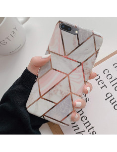 iPhone 7 Stilrent Marmorskal Premium