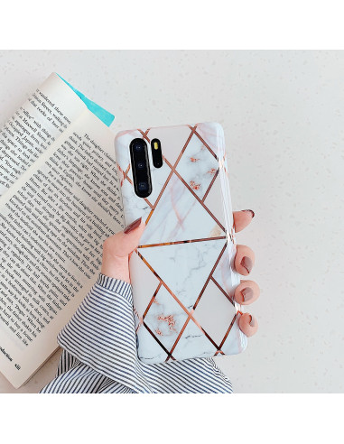 Huawei P30 Pro Stilrent Marmorskal Premium