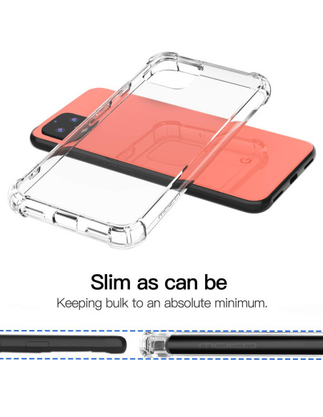 Google Pixel 4 XL Stöttåligt Skal med Förstärkta Hörn