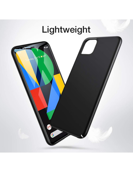 Google Pixel 4 Ultratunt Mattsvart Skal Basic V2