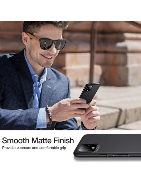 Google Pixel 4 XL Ultratunt Mattsvart Skal Basic V2