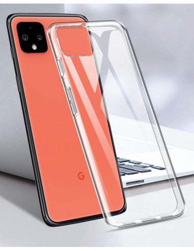 Google Pixel 4 XL Stötdämpande Mjukt Skal Simple