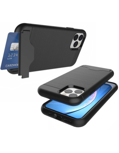 iPhone 11 Pro Stöttåligt Skal med Kortfack & Kickstand Clutch®