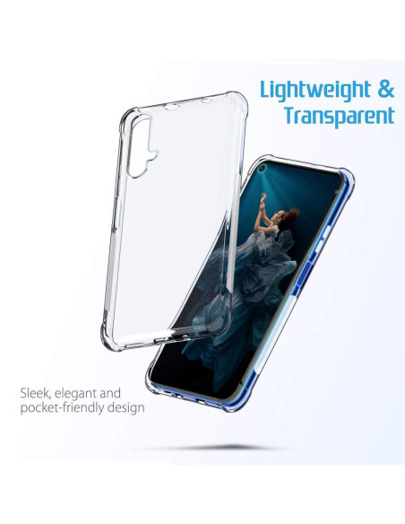Huawei Nova 5T Stöttåligt Skal med Förstärkta Hörn
