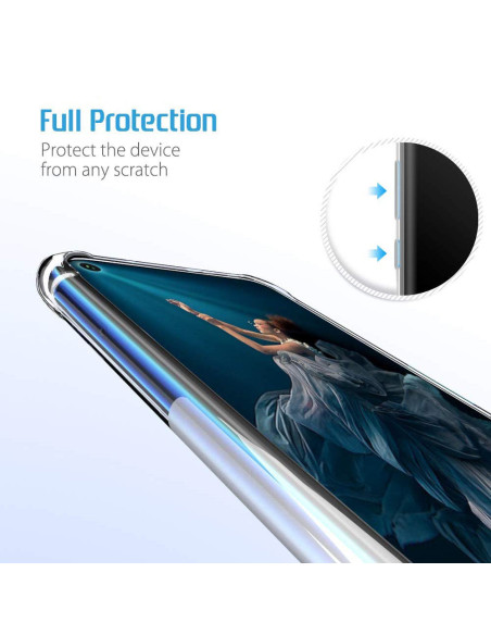 Huawei Nova 5T Stöttåligt Skal med Förstärkta Hörn