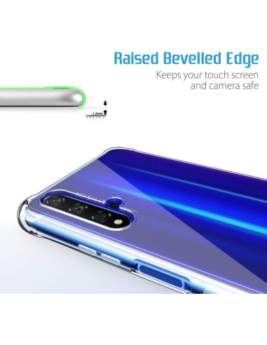Huawei Nova 5T Stöttåligt Skal med Förstärkta Hörn