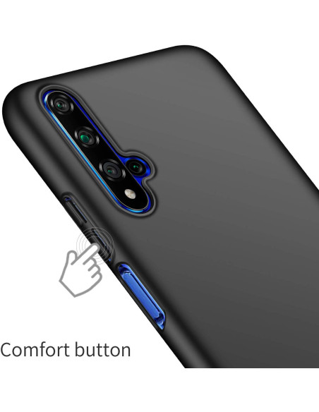 Huawei Nova 5T Ultratunt Mattsvart Skal Basic V2