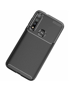 Motorola Moto G8 Plus Stöttåligt Slimmat Skal FullCarbon V4