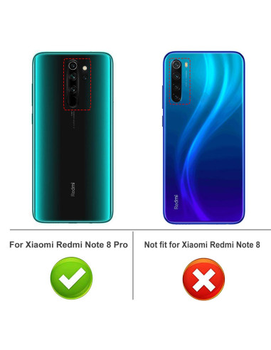 Xiaomi Redmi Note 8 Pro Stötdämpande Mjukt Skal Simple