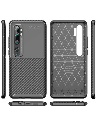 Xioami Mi Note 10 / 10 Pro Stöttåligt Slimmat Skal FullCarbon V4