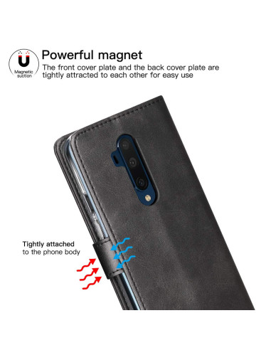 OnePlus 7T Pro Plånboksfodral PU-Läder 4-FACK