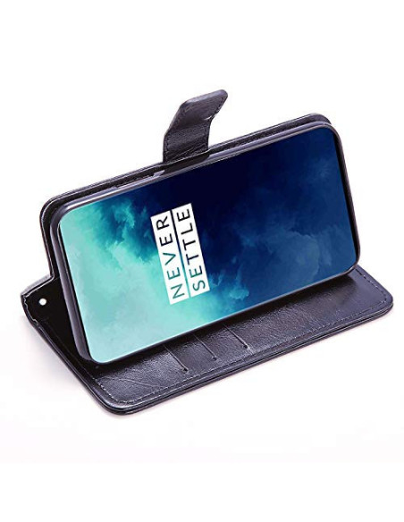 OnePlus 7T Pro Plånboksfodral PU-Läder 4-FACK