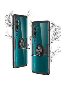 Xiaomi Mi Note 10 / 10 Pro Praktisk Stöttåligt Skal med Ringhållare V4