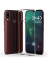 Motorola Moto E6 Plus Stöttåligt Genomskinligt Skal Simple