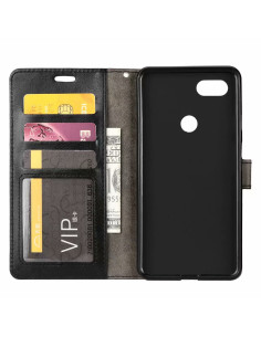 Motorola Moto E6 Plus Plånboksfodral PU-Läder 4-FACK