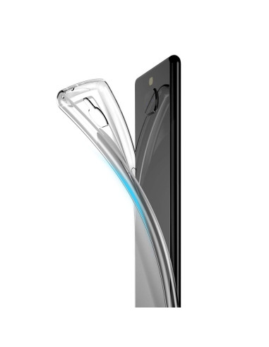 Motorola One Macro Stöttåligt Genomskinligt Skal Simple