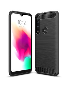 Motorola One Macro Stöttåligt Skal SlimCarbon
