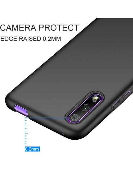 Huawei P Smart Pro Tunt Mattsvart Skal Basic V2
