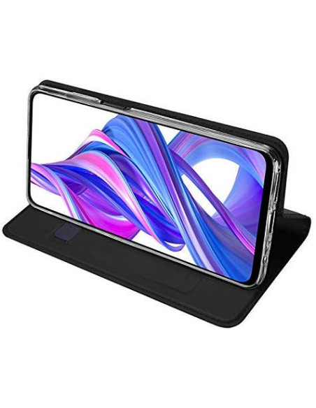 Huawei P Smart Pro Flipfodral Skin Pro med Kortfack
