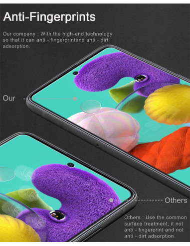 Samsung Galaxy A51 Härdat glas 0.26mm 2.5D 9H