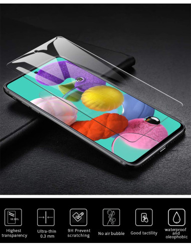 Samsung Galaxy A51 Härdat glas 0.26mm 2.5D 9H