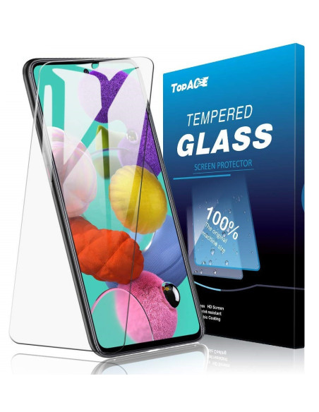 2-PACK Samsung A51 Härdat glas 0.26mm 2.5D 9H