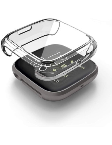 Heltäckande Ultrunnt TPU Skal Fitbit Versa 2 Liquid